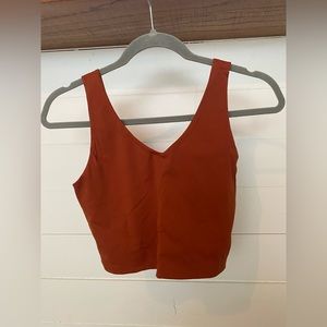 Crisscross back athletic top